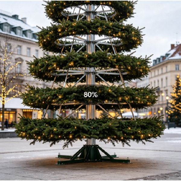 Detachable Christmas tsob ntoo