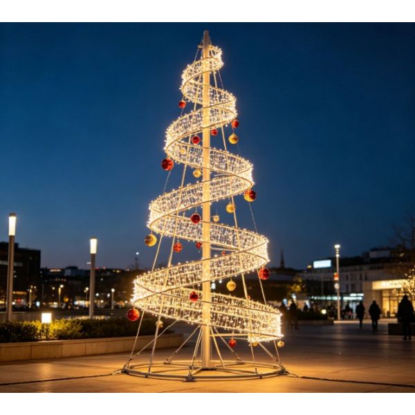 Kauv Christmas Ntoo Nrog Ornaments